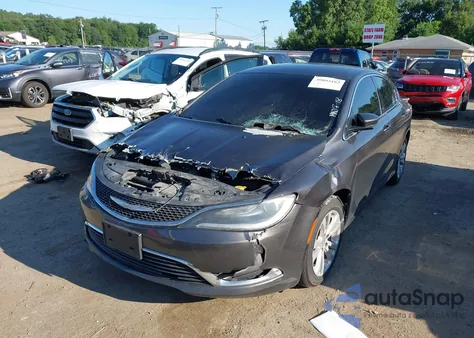 2017 Chrysler 200 Limited Platinum из США, поврежденный, VIN 1C3CCCAB4HN511767